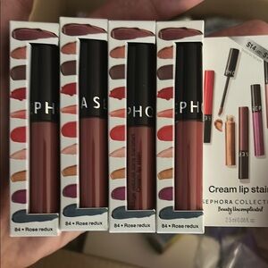 4 Sephora Lip stain — Rose Redux #84 💄